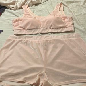 Torrid bra and shorts set 3x both